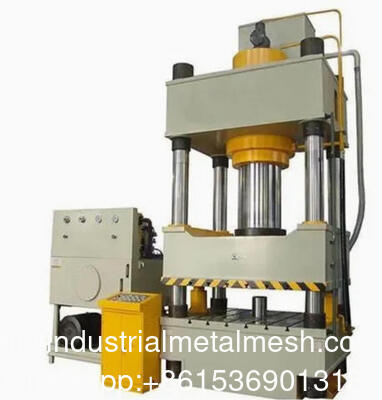 High Speed Rotary Hydraulic Press Angle Iron Hole Punch Machine