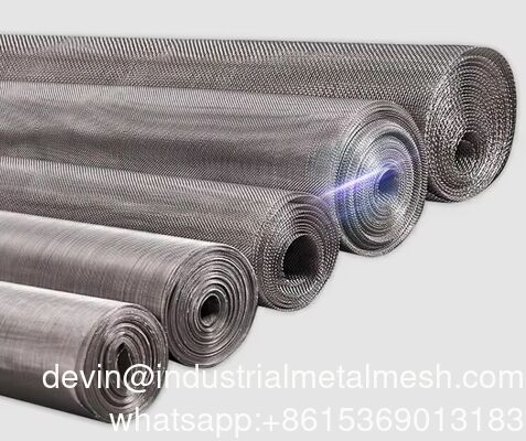 0.3mm 20mesh 304/316 Mechanisch roestvrij staal weefdraad mesh stof filter scherm