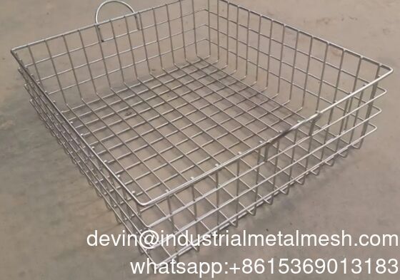 Vlekvrye staal 304 316 Colander Drain Basket Mesh Strainer
