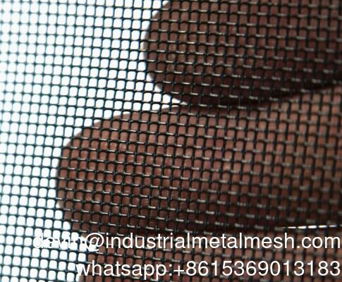 304 Materiaal 090 Diameter Zwart Roestvrij Staal Veiligheidsraamgaas