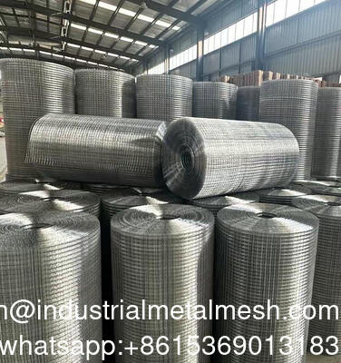 Elektrogalvaniseerde ijzeren gaas Welded Wire Mesh Roll voor pluimvee