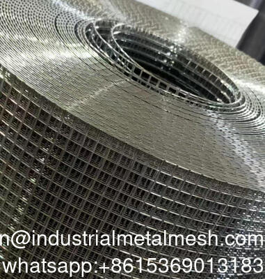 Gegalvaniseerd draadhek PVC-gecoat vierkant gat gelast gaasrol voor kippen