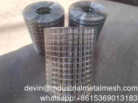 Groene PVC gecoate gelaste gaasrol