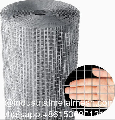 Gegalvaniseerd staal gelast 3x3 vierkant gat 2,0 mm draad gelast gaas rol