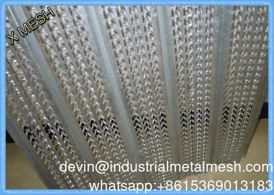 1/8 '' 0,35 mm gegalvaniseerde hoge rib geëxpandeerde metalen lat 610X2440 voor de bouw
