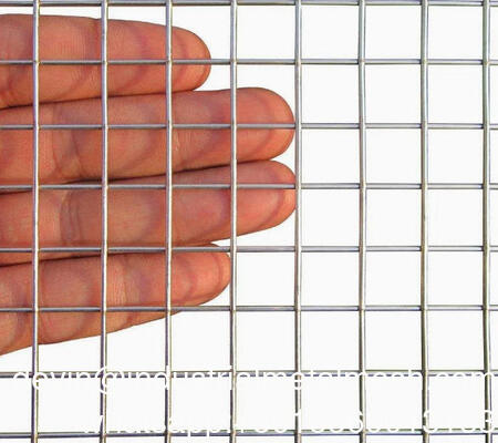 Platte roestvrijstalen draadgaaspanelen gelast staalgaas