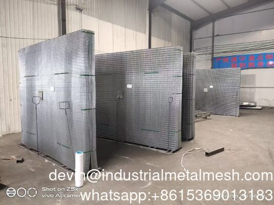 6 Gauge gelaste draadnetten hekpanelen/geladen draadnetten paneel