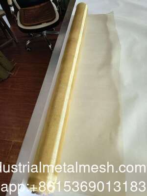 0.25mm ultra Fijn Koper Gebreid Mesh Screen Fabric