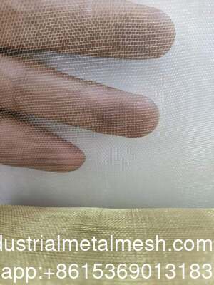 0.25mm ultra Fijn Koper Gebreid Mesh Screen Fabric
