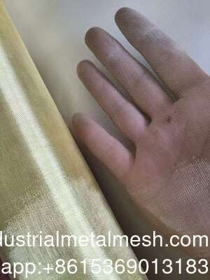 0.25mm ultra Fijn Koper Gebreid Mesh Screen Fabric