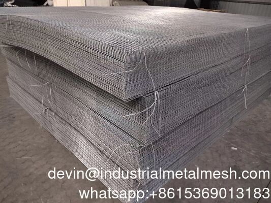3.7 mm Zwart gelast draadnet 150 mm * 150 mm Voor de bouw