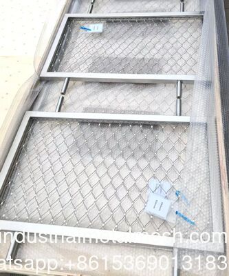 2 MM Diameter 316 roestvrijstalen touwnet voor bescherming tegen wasberen en apen