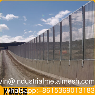 358 Security Fence Panel Anti Climb High Security Perimeter Fence Clear View Welded Mesh Fence System for Prison Industrial