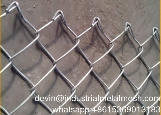 Hot ISO9001, SGS, BV Decorative Mesh Nigeria 8 Feet High Chain Link Fence Roll