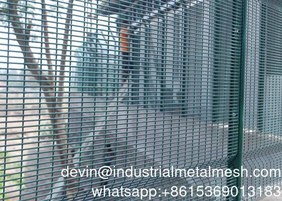 3.3*2.4m Hoog Anti Climb Security Gevangenis hek Panelen 358 Draad hek Maas hek Anti Diefstal hek