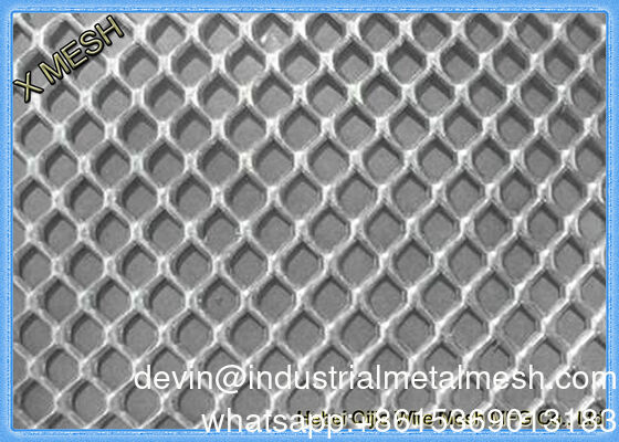 PVC-poedercoating Uitgebreid metalen gaas ISO gegalvaniseerd Uitgebreid metalen draadgaas Decoratief gaas Vervaardiging
