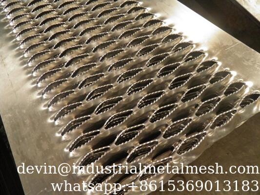 Aluminium en gegalvaniseerd stalen Grip Strut antislip veiligheidsrooster