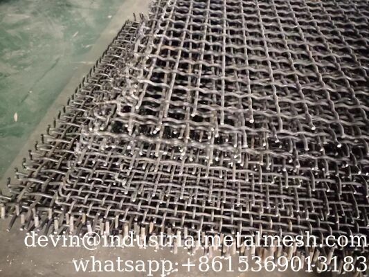 Good Quality Mining and Quarry Vibrating Screen Crimped Wire Mesh
