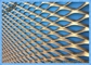 Decorative Expanded Metal Wire Mesh Panel / Metal Mesh Fencing 48" X 96" Size