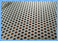 Dikke vierkante gaten geperforeerde plaatmetaal thermisch verzinkte 1,5 mm dikte