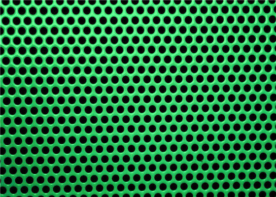 Ronde gaten met geperforeerde plaatplaten