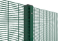 1.8m hoge Gegalvaniseerde pvc Met een laag bedekte Ijzer Gelaste Draad Mesh Fence Panel For Security
