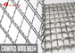 Aluminium 5052 het Netwerkgebruik van de Duidelijk Weefsel Geplooid Draad als Omheining of Filter in Industrie