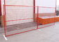 Canada Standaardpoeder Met een laag bedekte 6X10 Tijdelijk Mesh Fencing