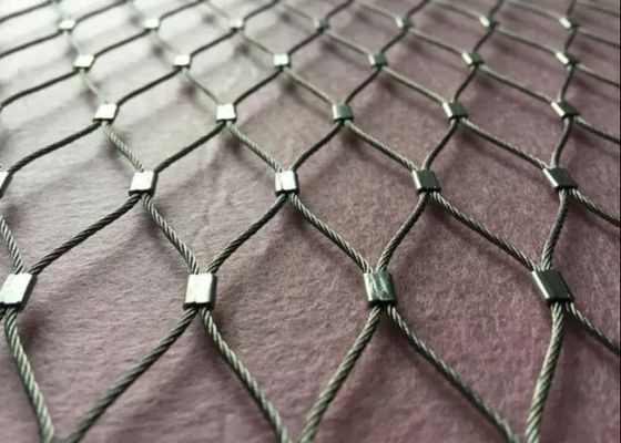 X neig 7 van het de Draadroestvrije staal van × 7 1.5mm de Metalen kapkabel van Webnet