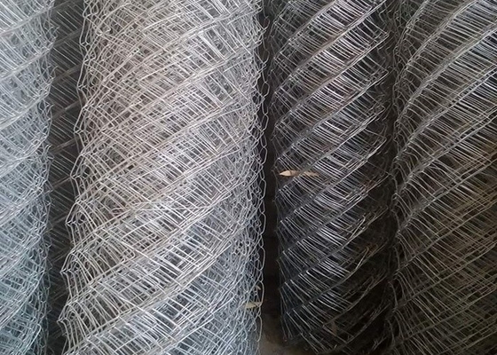 Het gegalvaniseerde Kader van de Omheiningsfabric pvc coated van de Kettingsverbinding