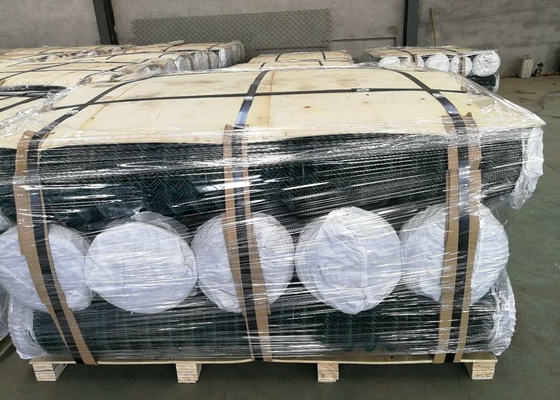 Pvc bedekte Hete Ondergedompelde Gegalvaniseerde Omheining 1mx30m van de Kettingsverbinding Broodje met een laag