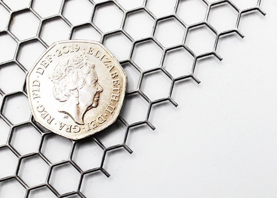 Hexagonaal Gatenblad Geperforeerd Metaal Mesh Stainless Steel