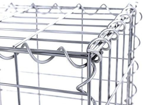 Aangepaste Vorm Hete Ondergedompelde Gegalvaniseerde Gelaste Gabion Mesh For Gabion Screen