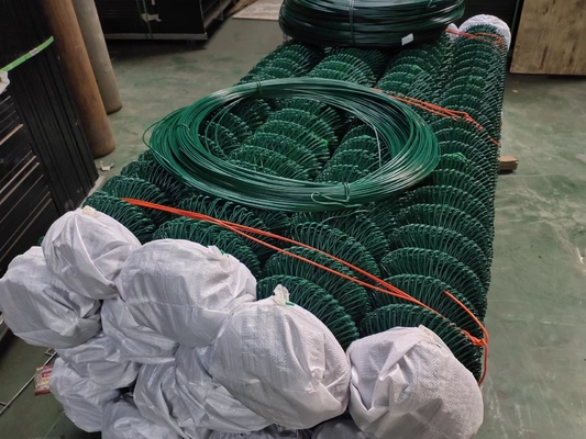 de 2x2m Gegalvaniseerde /PVC-Omheining For Sports Ground /Playground/Cons van de Kettingsverbinding