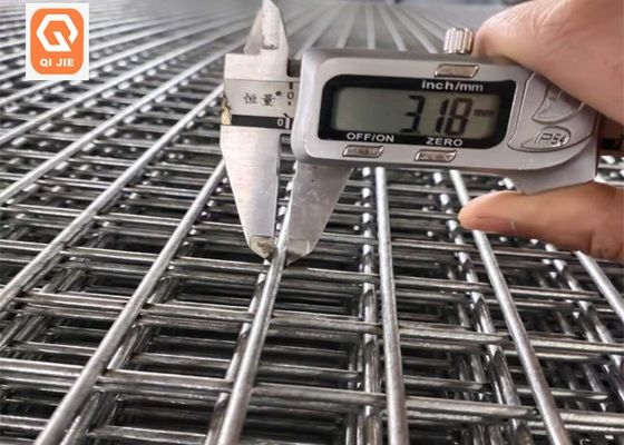 2.4mx5.8m Zilveren Gelast Met een laag bedekt Mesh Galvanised/Pvc