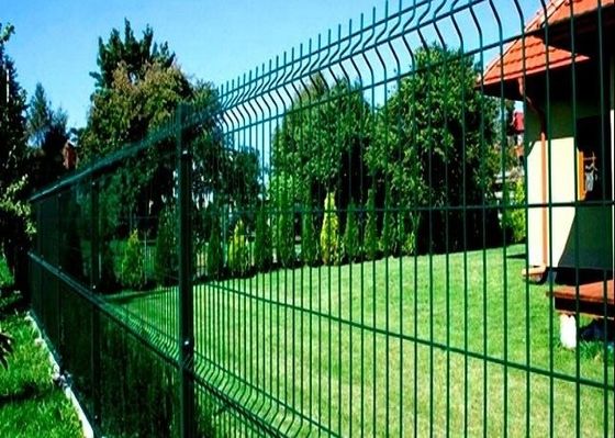12 maat 3D Gegalvaniseerde Gelaste Draad Mesh Fence Panel 2m 2.5m 2.9m