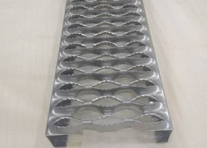 5 van de het Kanaalgreep van de diamantengang de Stutgrating perforeert Antirust Grating van de Metaalplank