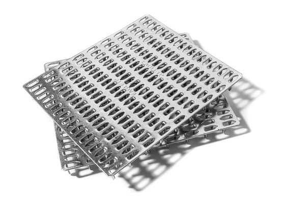 25mm×75mm Anti Gespleten Odm van de Platen Heet Ondergedompeld Gegalvaniseerd Rechthoek Ontwerp