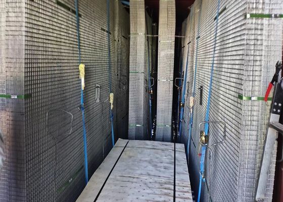 1.2*1.8m 3x3 Duim Gelast Staal Mesh High Intensity