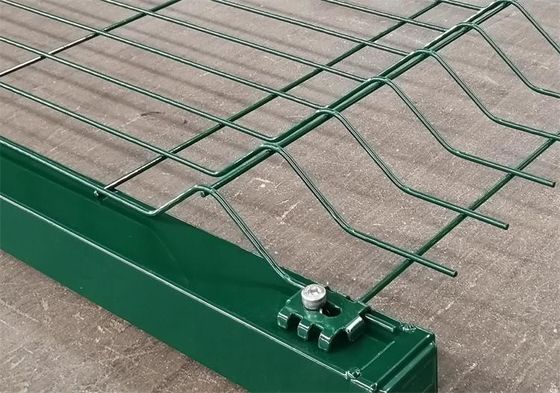 Gegalvaniseerde Openlucht Decoratieve Gelaste 3d Gebogen van Draadmesh garden fence