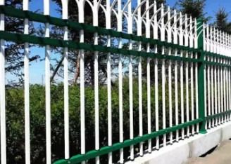 Het beste Prijspoeder bedekte de Vierkante Postomheining van het Smeedijzeraluminium met een laag