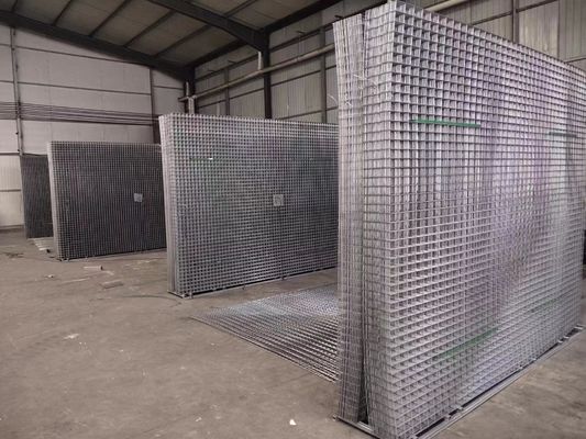 50mm*50mm Gelaste die Draadomheining Panels 2x2 voor Vogelkooi wordt gegalvaniseerd