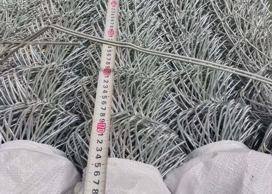 Diamond Hole 8 de Verbindingsomheining Galvanized Pvc Coated van de Maatketting