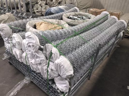 3 voet 9 de Verbindingsomheining 3.7mm van de Maatketting *75mm-Ondergedompeld Heet Gegalvaniseerd