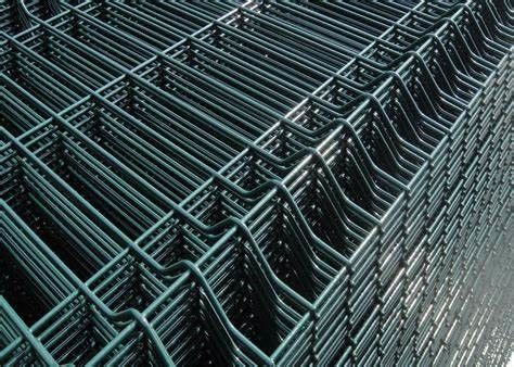 Tuinomtrek 0,4 mm 3D gebogen hek gegalvaniseerd ijzerdraad gaaspaneel