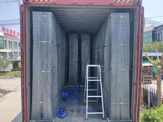 Vast gesoldeerd metalen gaas hek panelen Aisi 304 304l 316 316l roestvrij staal