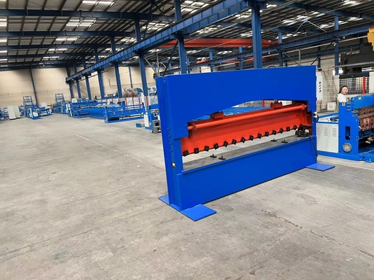 3 m breed draadnetbuigmachine voor gebogen hekken