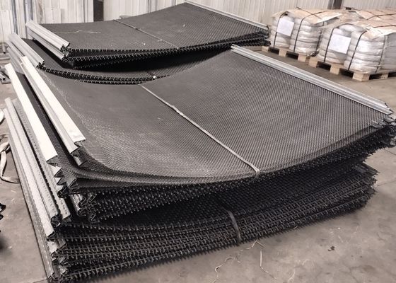 0,7 - 20 mm Gi geplooid gaas 45# medium koolstofstaal