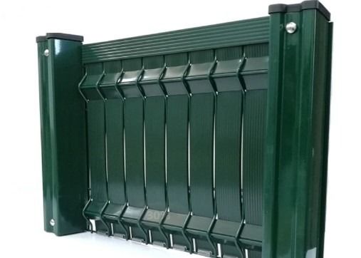 Buitenzwembad 4mm 3d gebogen hek met PVC uv sla