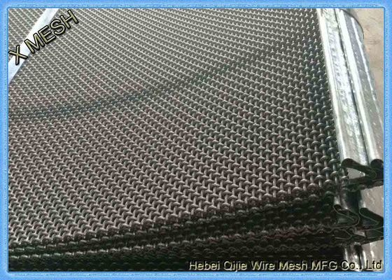 Het slot Geplooide Scherm Mesh Woven van de Draadmijnbouw 1mm Grootte